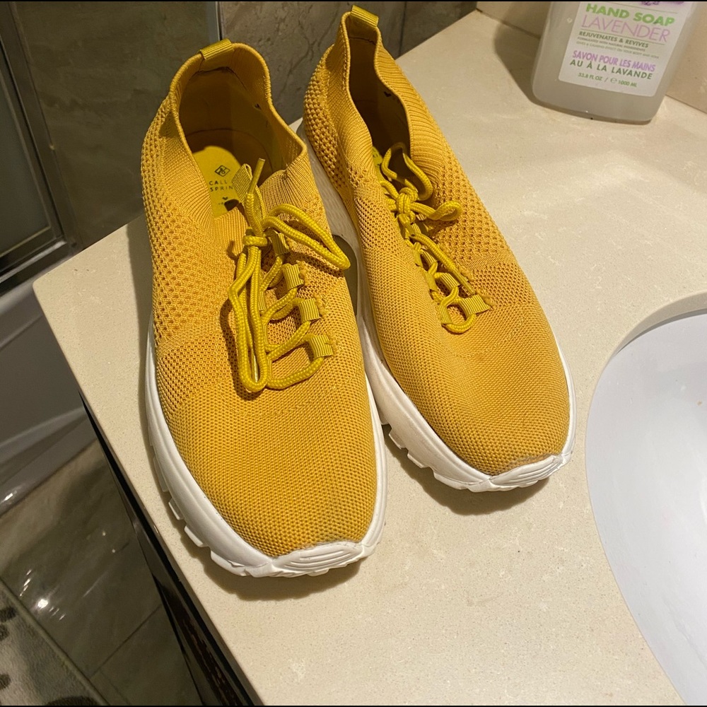 ❤️Yellow sneakers